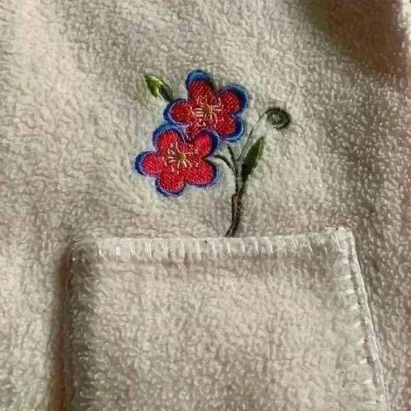 Arizona Light Pink Long Sleeve Button-Up Jacket 12 Months - Picture 2 of 4